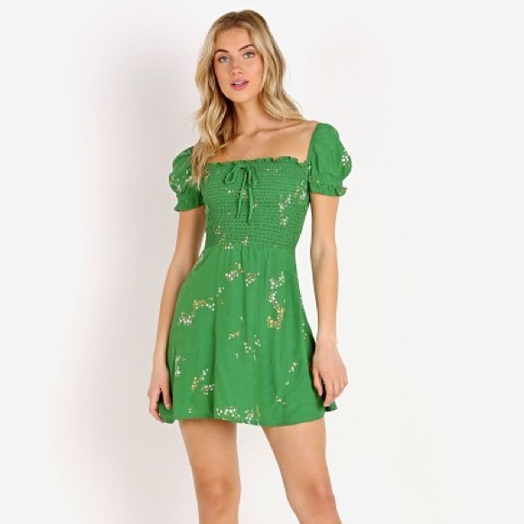 Faithfull The Brand Castillo Myrtille Floral Dress - Picture 2 of 8